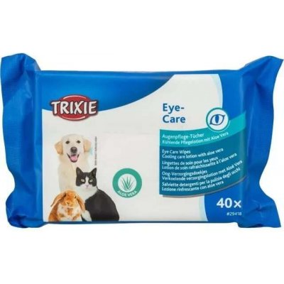 Trixie Eye Care ubrousky na oční okolí s Aloe Vera 40 ks – Zboží Dáma