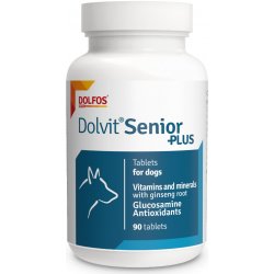 Dolfos Dolvit Senior Plus vitamíny pro stárnoucí psy 90 tbl