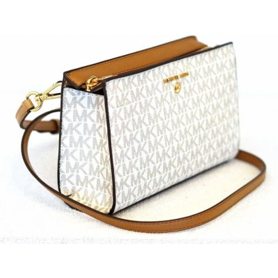 Michael Kors dámská kabelka crossbody VALERIE 32F2G9VC2B VANILLA/ACRN MD EW XBODY – Zboží Mobilmania