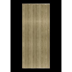 Hopa Plastové shrnovací dveře Matrix plné borovice rustikální 87 x 200 cm