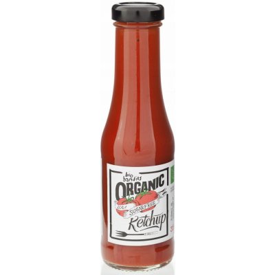 Bandits BIO Kečup bez přidaného cukru 325 ml – Sleviste.cz