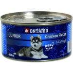 Ontario Junior Chicken Pieces + Cartilage e 200 g – Hledejceny.cz