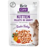 Brit Care Cat Kitten Fillets in Gravy Tender Turkey 85 g – Hledejceny.cz