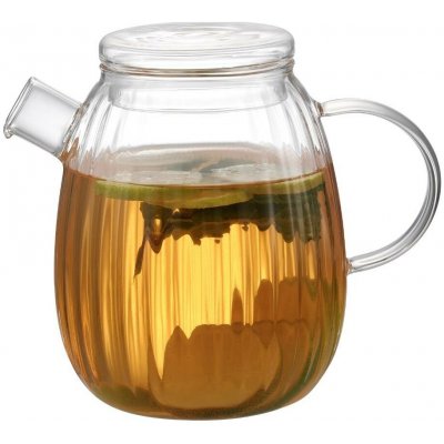 4Home Skleněný džbán s víčkem Stripe Hot&Cool 1 l – Sleviste.cz