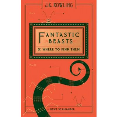 Fantastic Beasts and Where to Find Them Hogwarts Library Book Rowling J. K.Pevná vazba