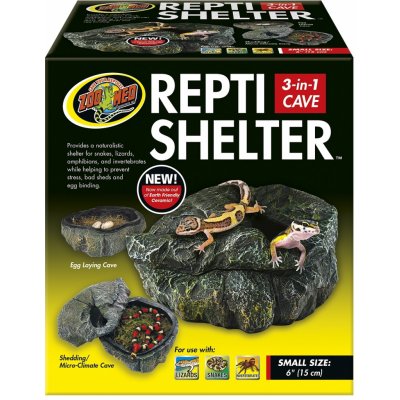 Zoo Med Úkryt pro plazy Repti Shelter 15 cm – Zboží Dáma