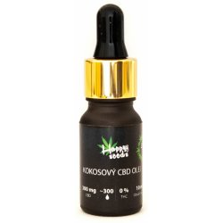 MCT kokosový CBD olej 3% od Happy seeds 30 ml