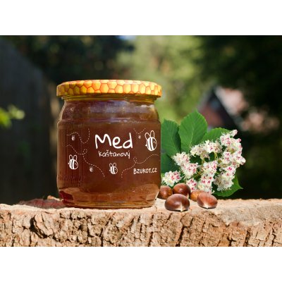 Bzukot Kaštanový med 500 g – Hledejceny.cz