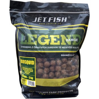 JET FISH boilies Legend Range 3kg 20mm BIOSQUID