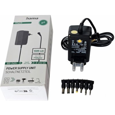 HAMA GmbH & Co KG NAPÁJEČ 24V / 1500 mA – Hledejceny.cz