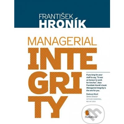 Managerial Integrity - František Hroník – Hledejceny.cz