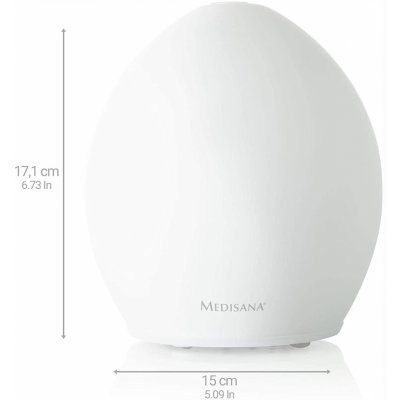 Medisana AD 635 ultrazvukový aroma difuzér skleněný 100 ml – Sleviste.cz