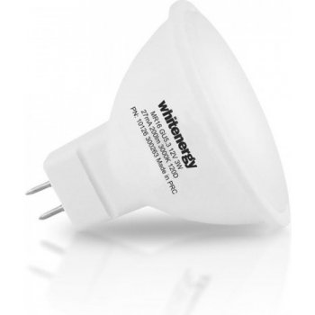 Whitenergy LED žárovka SMD2835 MR16 GU5.3 7W teplá bílá