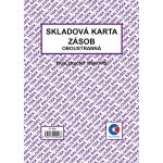 Baloušek Tisk ET450 Skladová karta zásob oboustranná A5 – Zboží Dáma