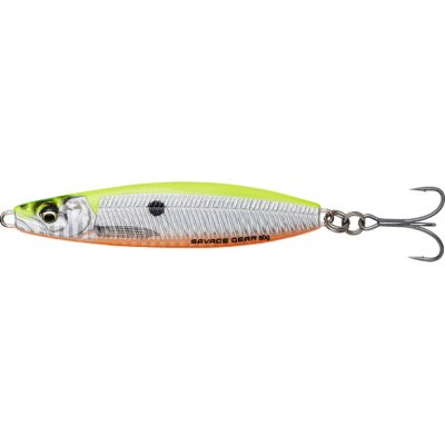 Savage Gear pilker Psycho Lemon Back Flash 80g