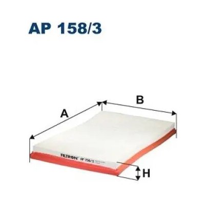 FILTRON Vzduchový filtr AP 158/3 – Hledejceny.cz