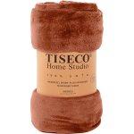 Tiseco Pléd Cosy mikroplyš kaštanový 240x220 – Hledejceny.cz
