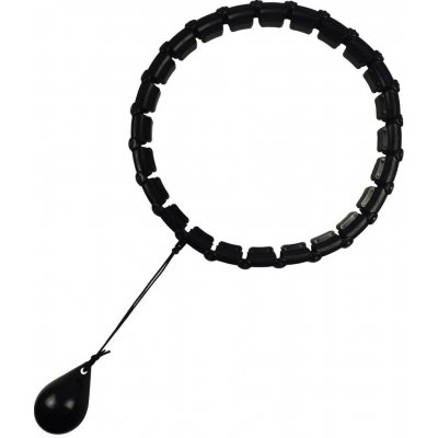 ENERO FIT Masážní Hula Hop se závažím 115 cm černý – Zboží Mobilmania