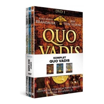 QUO VADIS - komplet Kolekce DVD