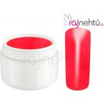 Ráj nehtů Barevný UV gel NEON Red Červený 5 ml – Hledejceny.cz
