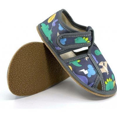 Baby Bare Shoes bačkory Baby bare Dino Barefoot bačkory – Sleviste.cz