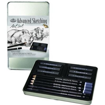 Royal & Langnickel Sada na skicování v plechu 13ks – Zboží Dáma