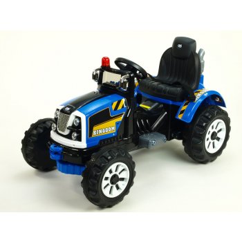 Daimex elektrický traktor Kingdom s mohutnými koly modrá