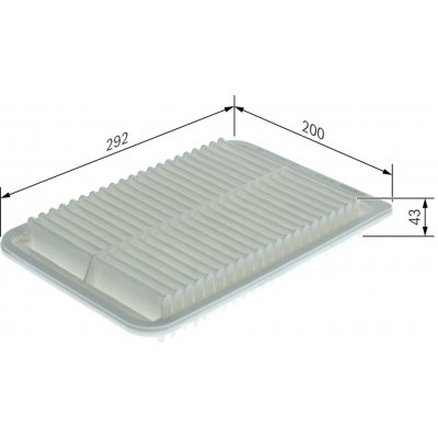 Vzduchový filtr BOSCH F 026 400 218 (F026400218) – Hledejceny.cz
