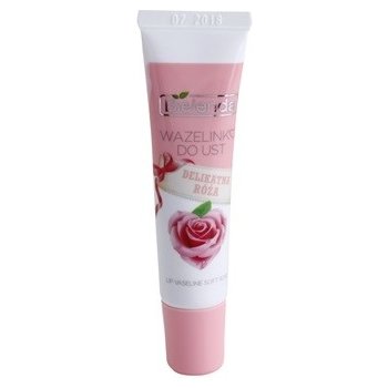 Bielenda Delicate Rose vazelína na rty (Vitamin E, Coconut Oil, Silk Proteins) 10 g