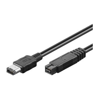 PremiumCord FireWire 800 kabel 1,8m, 9pin-6pin kfib96-2