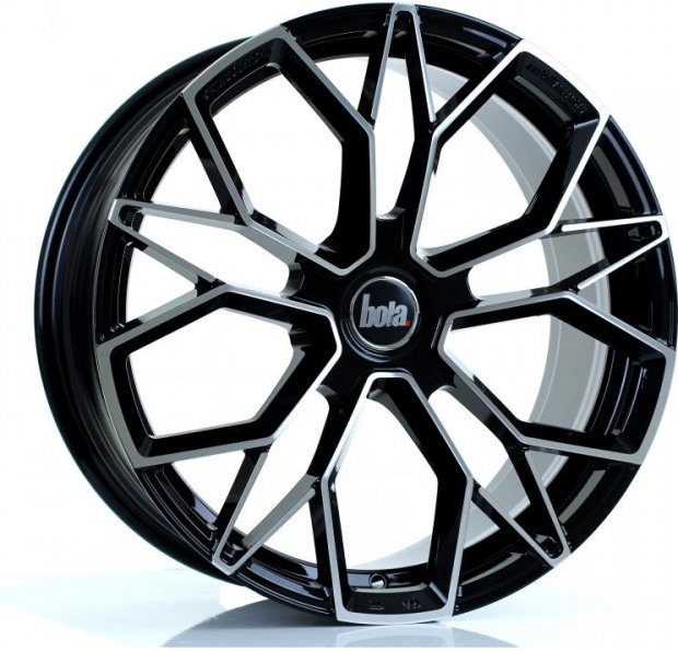 Bola FLF 9,5x19 5x118 ET45-50 gloss black polished