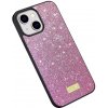 Pouzdro a kryt na mobilní telefon SULADA Apple iPhone 15 Plus - třpytivý povrch - plastové / gumové - růžové