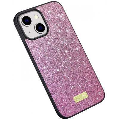 SULADA Apple iPhone 15 Plus - třpytivý povrch - plastové / gumové - růžové – Zboží Mobilmania