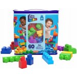 Mega Bloks Kostky v plastovém pytli růžová 60 ks – Zboží Dáma
