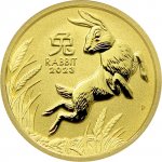 The Perth Mint zlatá mince Lunární Série III Rok Králíka 1/4 oz – Zbozi.Blesk.cz