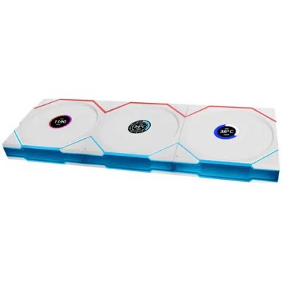 Lian Li UNI FAN TL Wireless LCD 120 White 3ks 12TLLCD1W3W – Zbozi.Blesk.cz