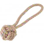 BeCoThings Hračky pro psy, Beco Hemp Rope - Ball on Loop-L