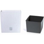 Prosperplast Rato low květináč 17 cm bílý – Sleviste.cz