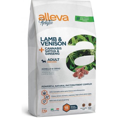 Alleva Holistic Adult Mini Lamb and Venison 2 kg – Zbozi.Blesk.cz