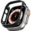 Obal a kryt k chytrým hodinkám Pitaka Air case, black/grey - Apple Watch Ultra 49 mm KW3001A