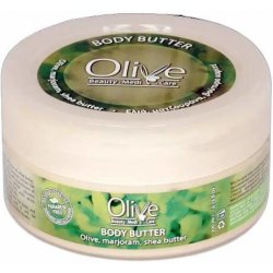 Olive Beauty Medi Care tělové máslo s bio olivovým olejem a majoránkou 200 ml