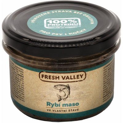 Fresh Valley rybí maso ve vlastní šťávě 220 ml – Zbozi.Blesk.cz