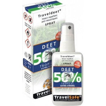 TravelSafe repelent Traveldeet 50% spray 60 ml