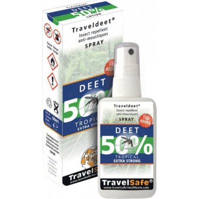 TravelSafe repelent Traveldeet 50% spray 60 ml