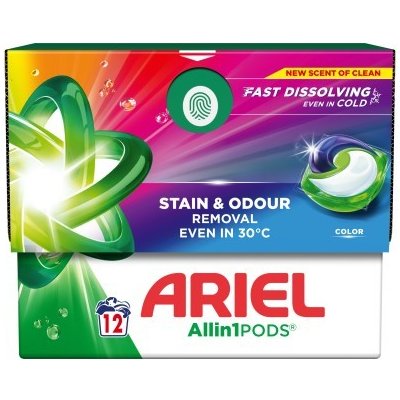 Ariel Allin1 Pods prací kapsle na barevné prádlo 12 PD – Sleviste.cz