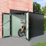 BestBerg ZS-608A 4,2 m² 249 x 170 x 203 cm antracit – Zboží Dáma