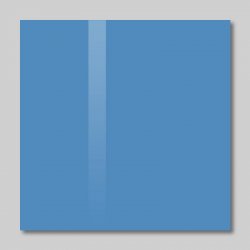 SMATAB® Modrá coelinová skleněná magnetická tabule do kuchyně Smatab® 120 × 180 cm
