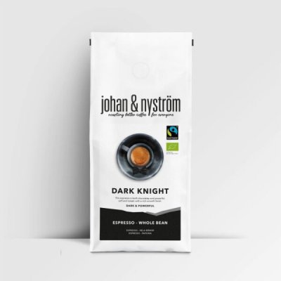 Johan & Nyström Dark Knight espresso zrnková 0,5 kg – Hledejceny.cz