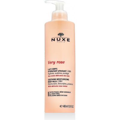 Nuxe tělové mléko Very Rose Soothing Moisturizing Body Milk 400 ml – Hledejceny.cz