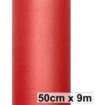 Svatební a aranžerský tyl 50 cm x 9 m - červená – Zboží Dáma